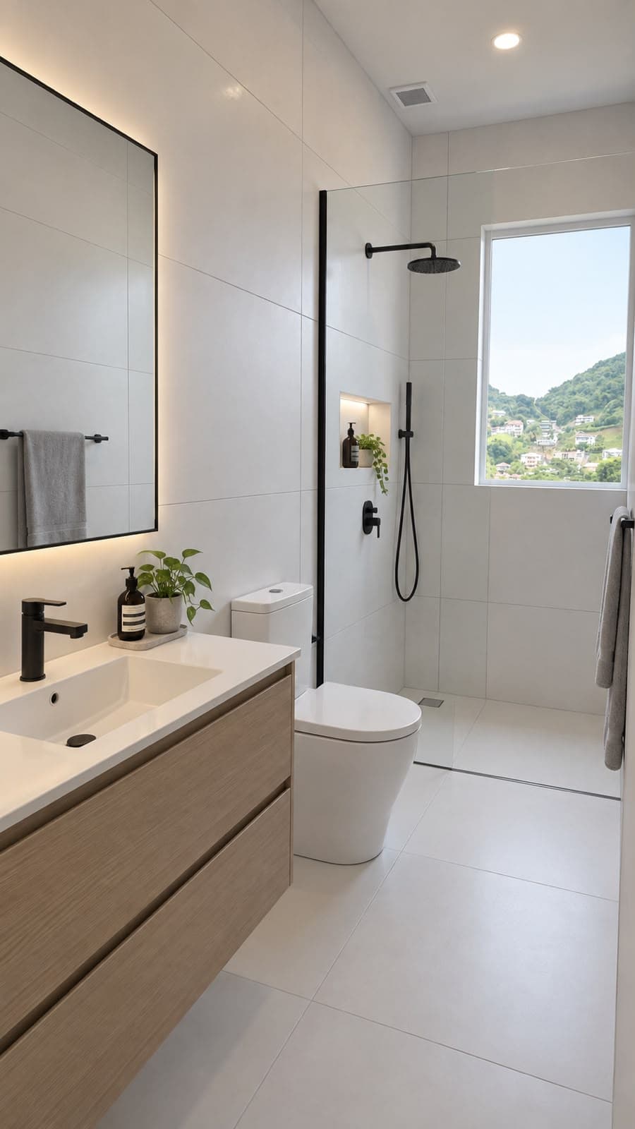 West Wing top-floor bathroom